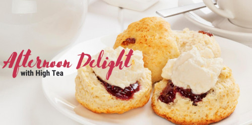 Afternoon Delight with High Tea for 1 Monday-Thursday