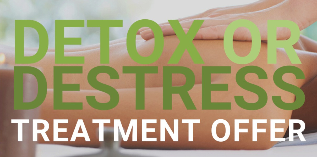 Detox or Destress - January Treatment Offer
