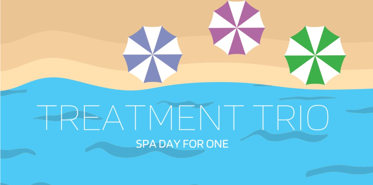 Treatment Trio - Spa Day for One July Promotion