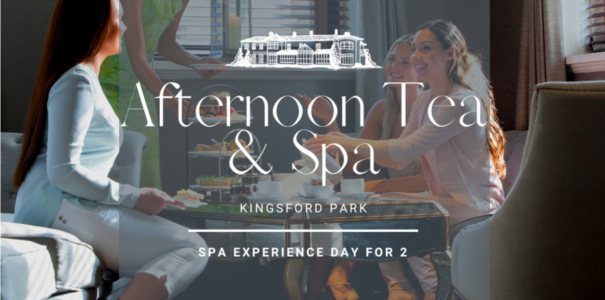 Afternoon Tea & Spa for 2 Mon-Thurs