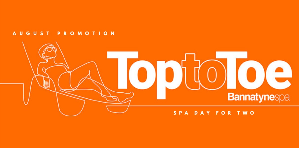 Top to toe Spa Day for Two - August Promo