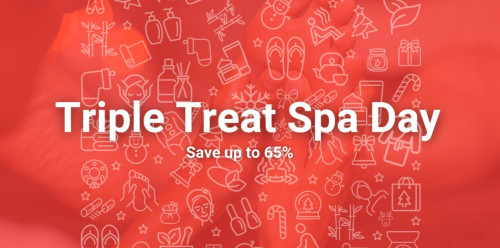 Triple Treat Spa Day for 1 - Standard Weekround