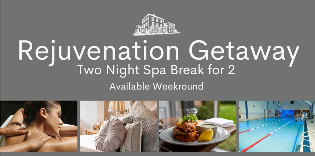 Rejuvenation Getaway Spa Break at Darlington Hotel