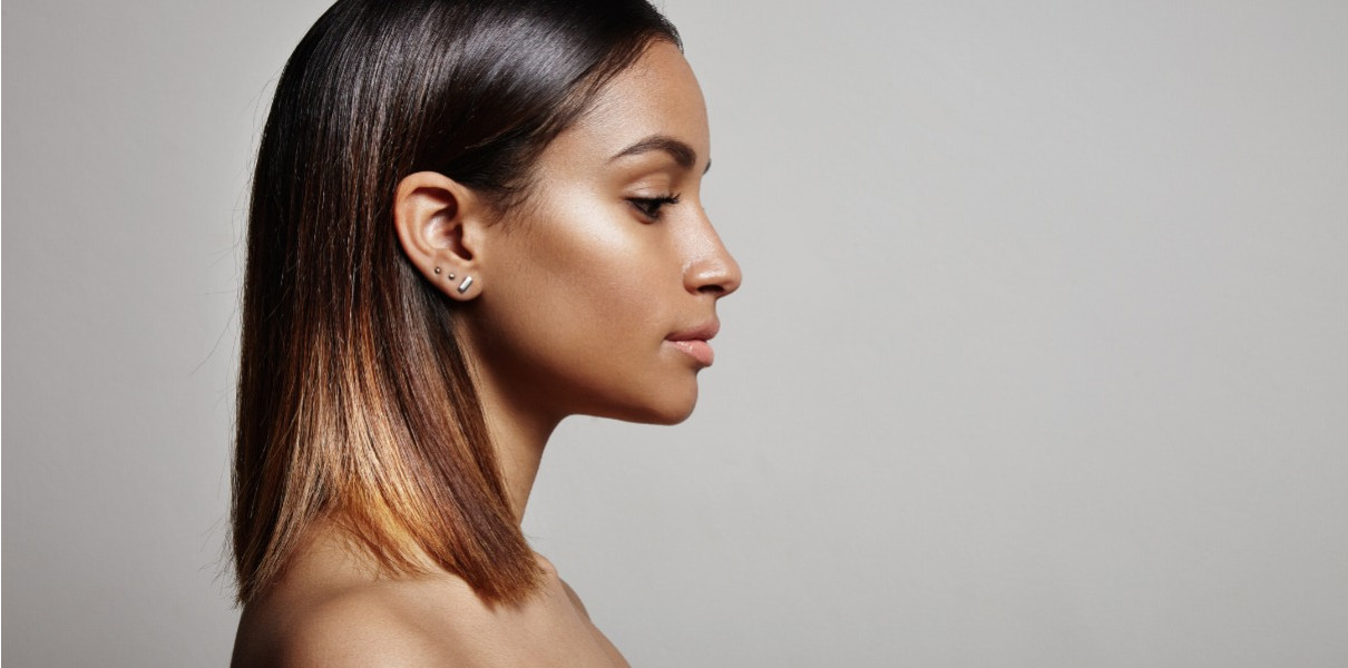 Chemical Straightening - Short Hair