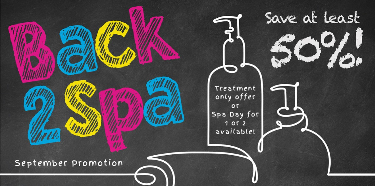 Back 2 Spa - September Promo