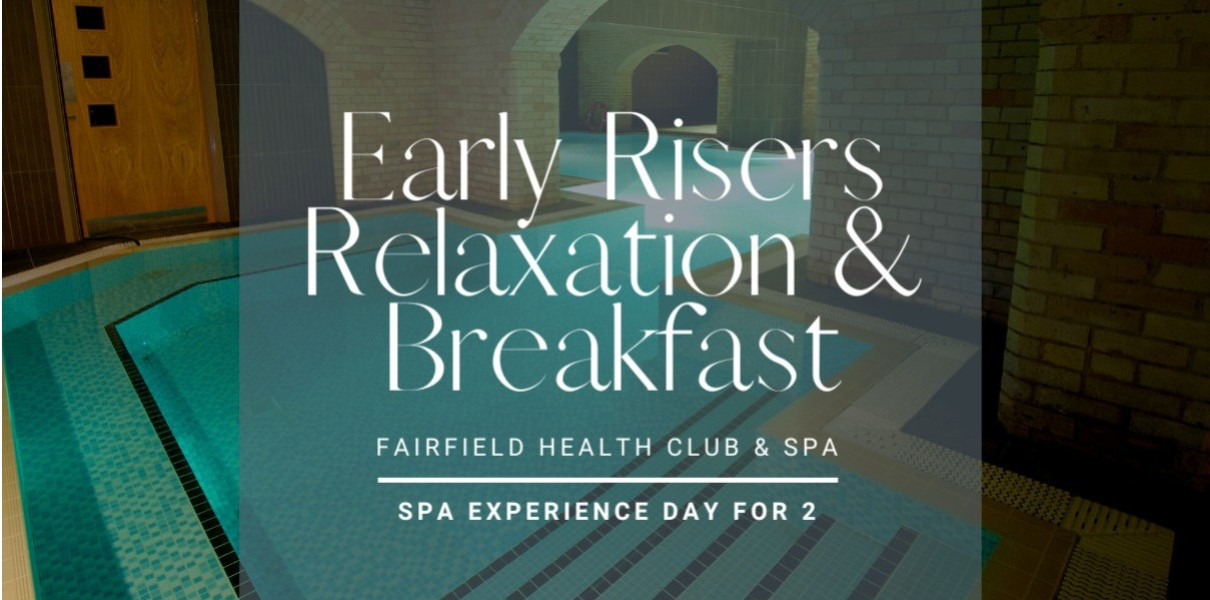 Breakfast & Spa for 2 Saturday-Sunday Fairfield