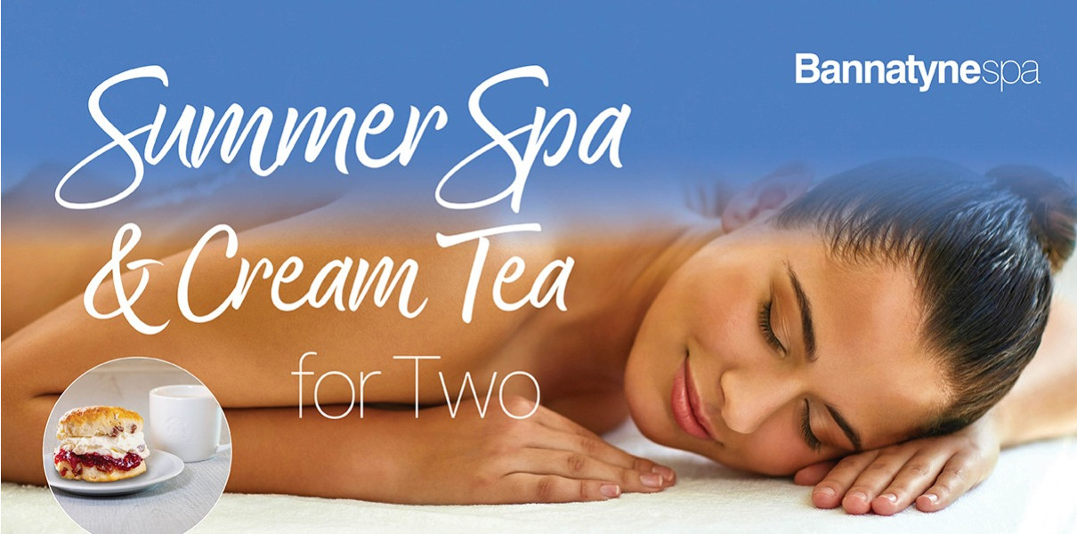 Summer Spa & Cream Tea for 2