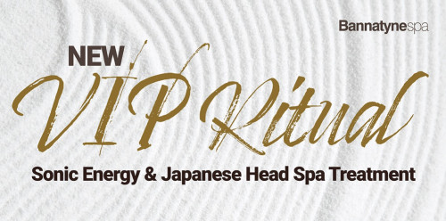 VIP Ritual - Sonic Energy & Japanese Head Spa Treatment