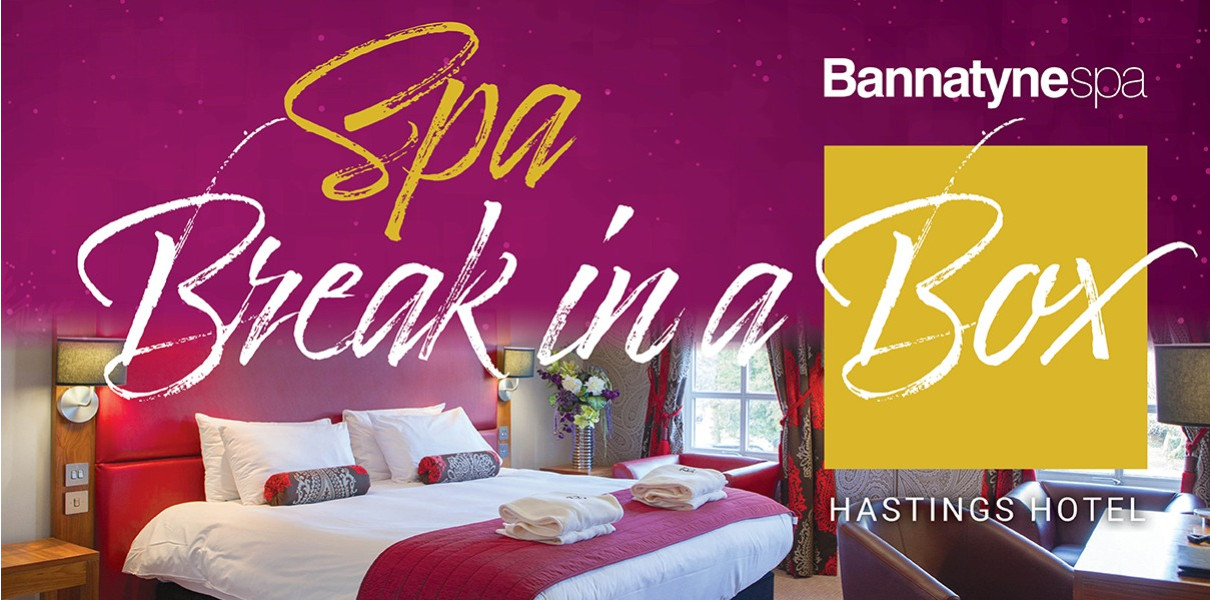 Spa Break in a Box for 2 at Hastings Hotel Friday-Saturday