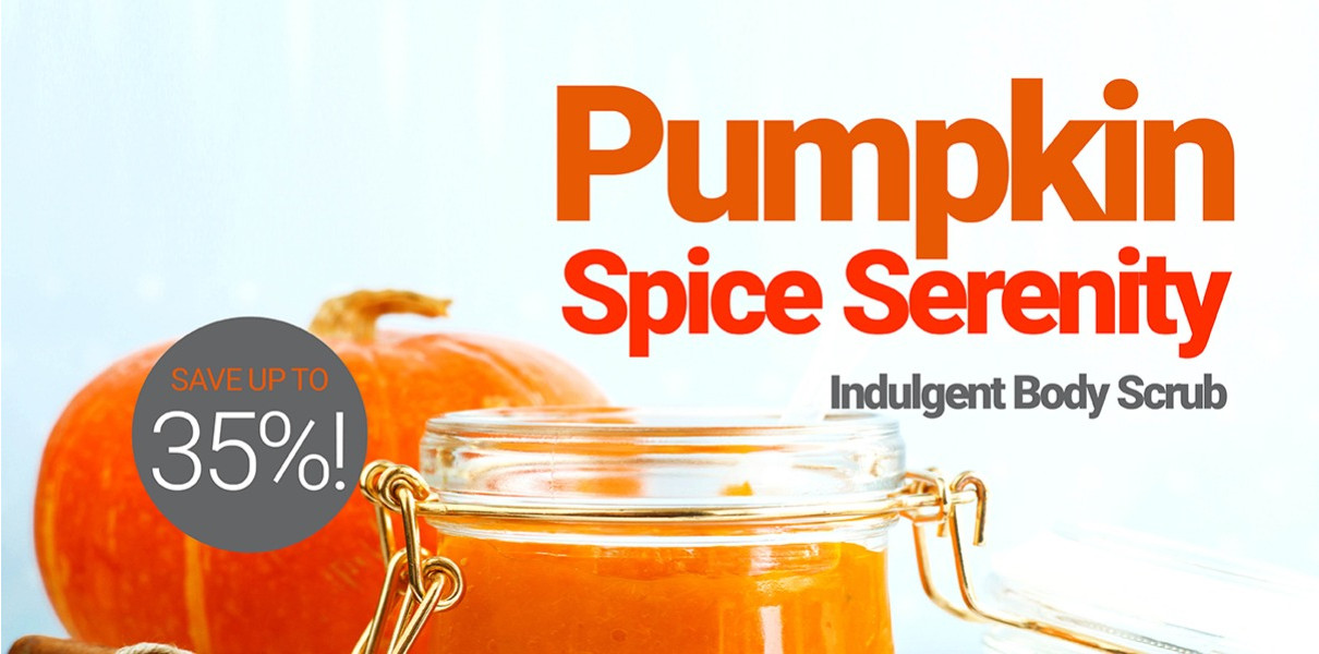Pumpkin Spice Serenity: Indulgent Body Scrub