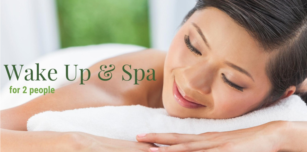 Wake Up & Spa for 2 Monday-Thursday